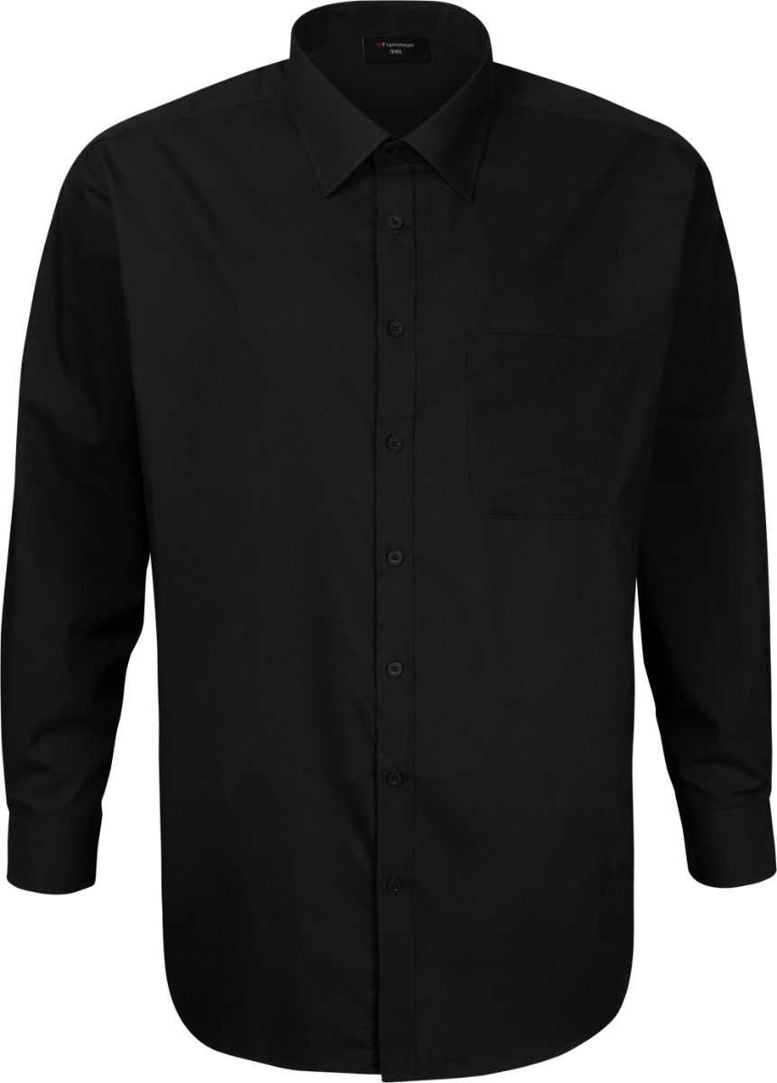 Black colour plain shirt Clearance